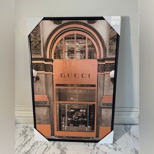 Framed Canvas Wall Art (20 x 28) - NWT - Store Front